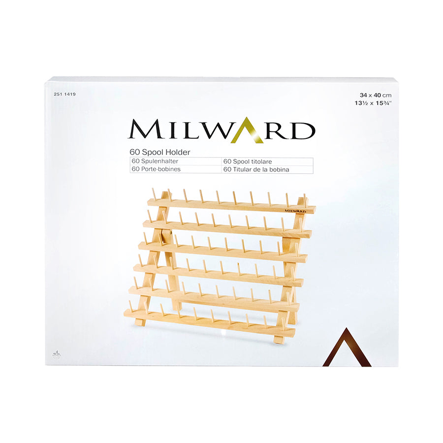 Milward Wooden Thread Stand 60 Pegs – The Rural Stitch Co