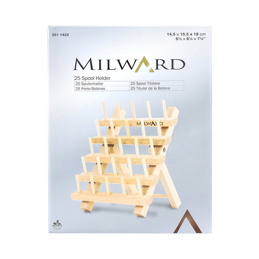 Milward Wooden Thread Stand 25 Pegs – The Rural Stitch Co