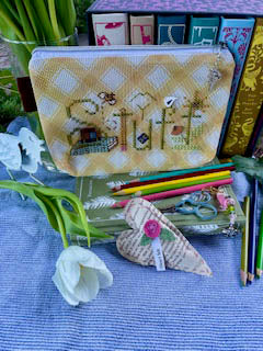 My Stuff Mini Bag cross-stitch pattern by Shepherds Bush