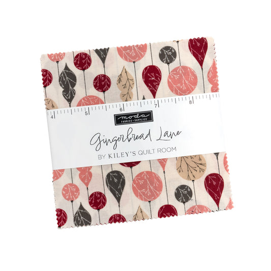 Gingerbread Lane Charm Pack by Kileys Quilt Room for Moda Fabrics