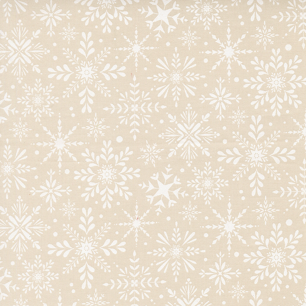 Gingerbread Lane Snowflake Sugar M2615311 by Kileys Quilt Room for Moda Fabrics (sold in 25cm increments)