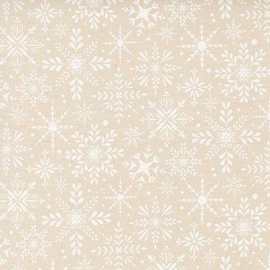 Gingerbread Lane Snowflake Sugar M2615311 by Kileys Quilt Room for Moda Fabrics (sold in 25cm increments)