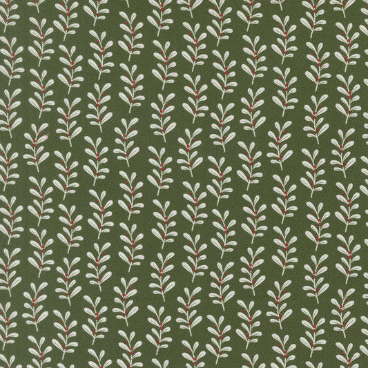 Gingerbread Lane Holly Stripe Holly M2615414 by Kileys Quilt Room for Moda Fabrics (sold in 25cm increments)