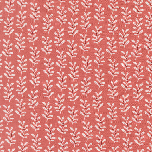 Gingerbread Lane Holly Stripe Rosy M2615417 by Kileys Quilt Room for Moda Fabrics (sold in 25cm increments)