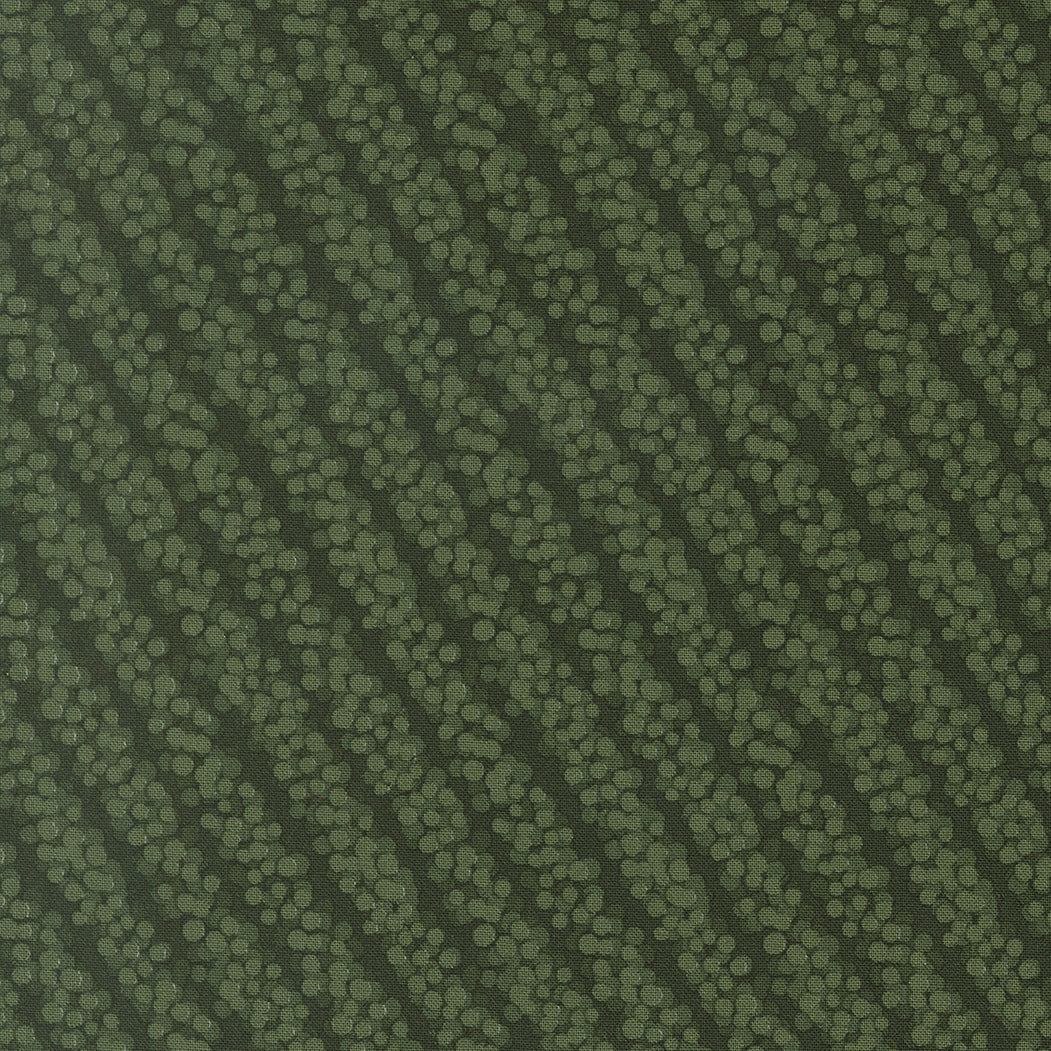 Gingerbread Lane Forest Stripe Forest M2615616 by Kileys Quilt Room for Moda Fabrics (sold in 25cm increments)