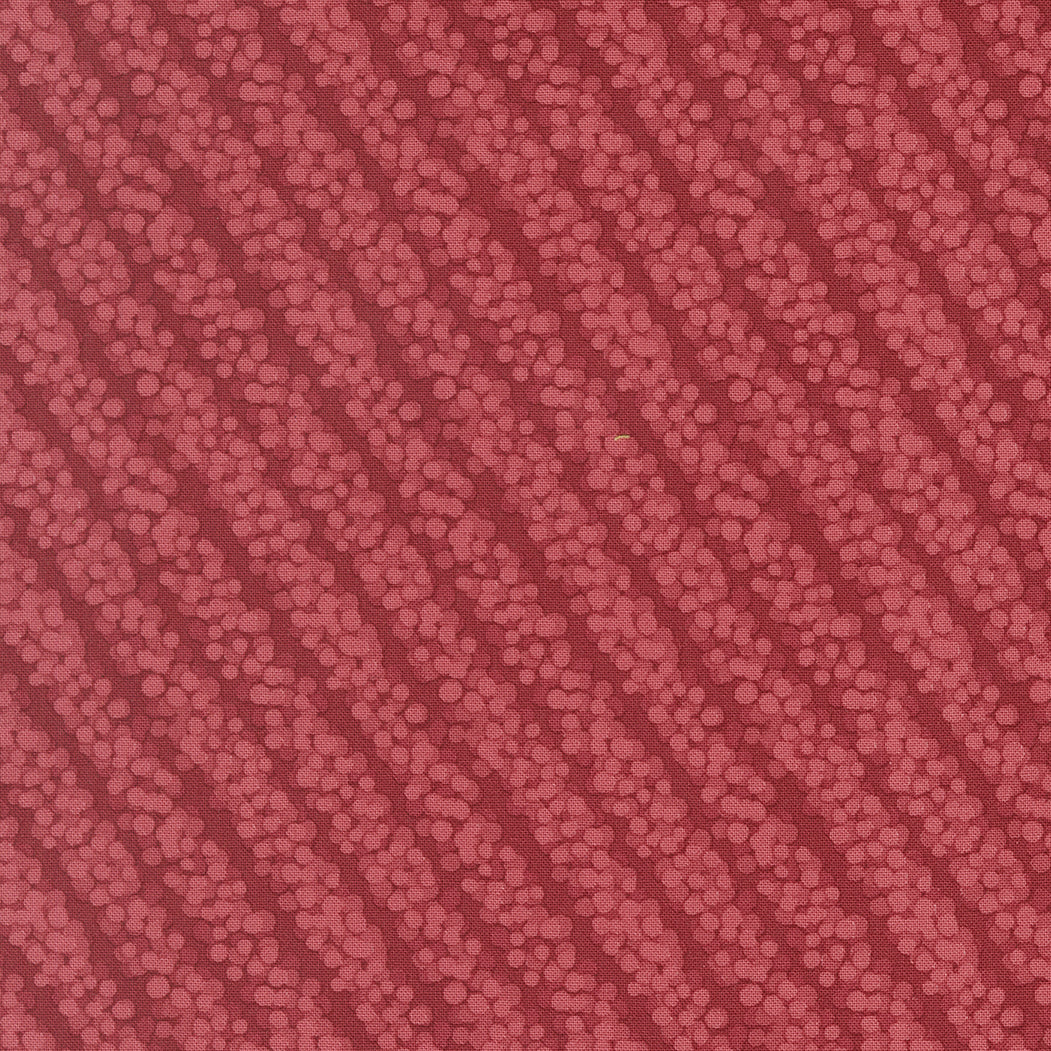 Gingerbread Lane Forest Stripe Cranberry M2615618 by Kileys Quilt Room for Moda Fabrics (sold in 25cm increments)