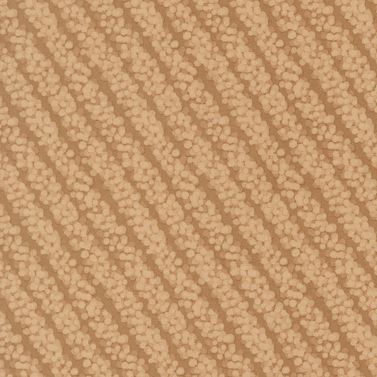 Gingerbread Lane Forest Stripe Cocoa M2615622 by Kileys Quilt Room for Moda Fabrics (sold in 25cm increments)
