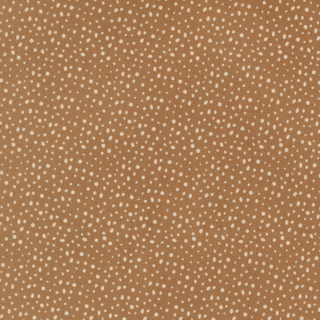 Gingerbread Lane Flurry Cocoa M2615822 by Kileys Quilt Room for Moda Fabrics (sold in 25cm increments)