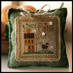 Little Sheep Virtue No.5 'Faith' Cross Stitch Pattern Little House Needleworks