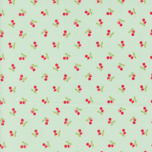 Cali & Co Breeze Cherries M2919420 by Coriander Quilts for Moda Fabrics (sold in 25cm increments)