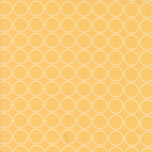 Coriander Colors Yellow Rings M2920025 by Corey Yoder for Moda Fabrics (sold in 25cm increments)