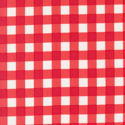 Coriander Colors Red Check M2920112 by Corey Yoder for Moda Fabrics (sold in 25cm increments)