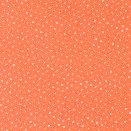 Coriander Colors Orange X's M2920224 by Corey Yoder for Moda Fabrics (sold in 25cm increments)
