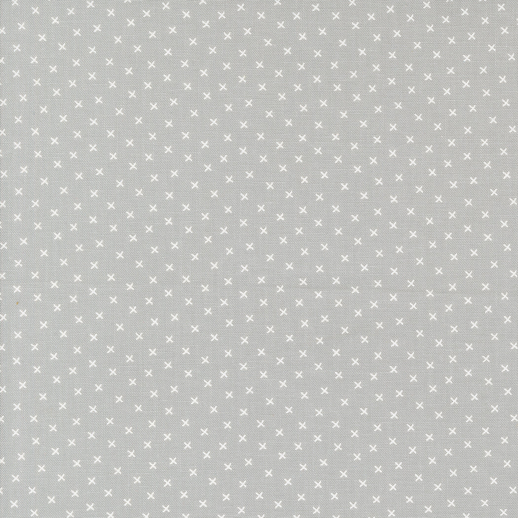 Coriander Colors Grey X's M2920230 by Corey Yoder for Moda Fabrics (sold in 25cm increments)