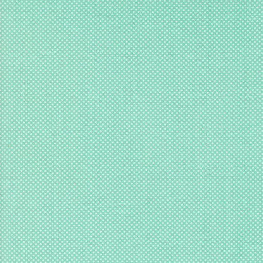 Coriander Colors Aqua Tiny Dots M2920527 by Corey Yoder for Moda Fabrics (sold in 25cm increments)
