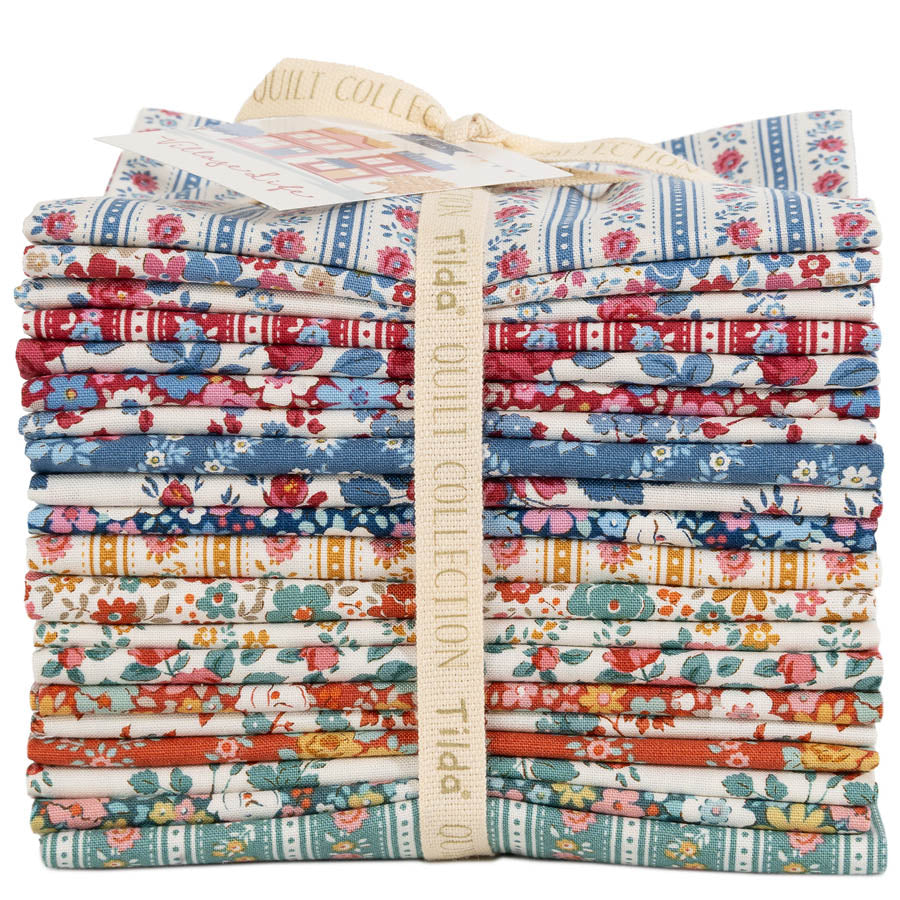 Tilda Village Life Fat Quarter Bundle by Tilda