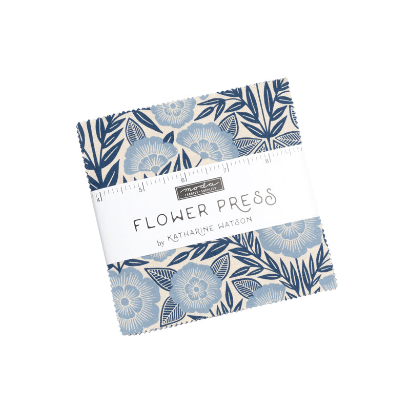 Flower Press Charm Pack by Katharine Watson of Moda fabrics
