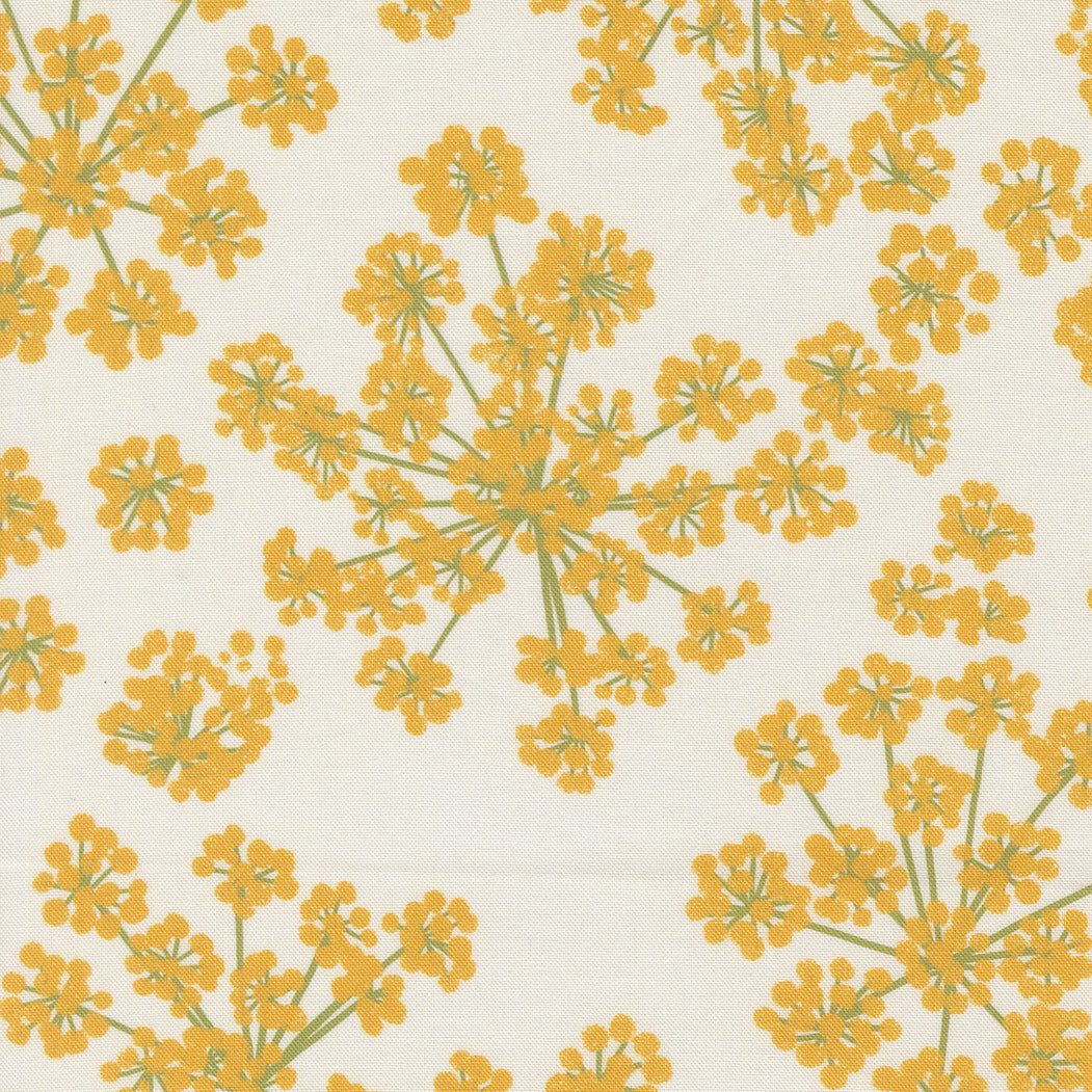 Garden Series Fennel Cream M332611 by Katharine Watson for Moda Fabrics (sold in 25cm increments)