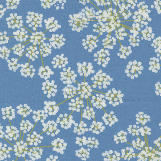 Garden Series Fennel Light Blue M332615 by Katharine Watson for Moda Fabrics (sold in 25cm increments)