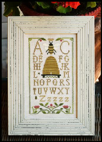 Honeybee Sampling Cross Stitch Pattern Little House Needleworks