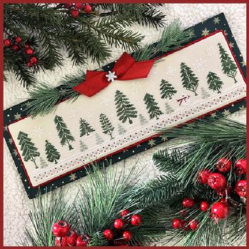 A Frosty Winter Cross Stitch Pattern Little House Needleworks