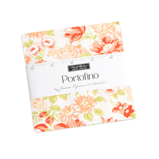 Portafino Charm Pack by Fig Tree and Co for Moda Fabrics