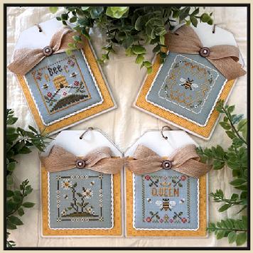 Bumblebee Petites Cross Stitch Pattern Little House Needleworks