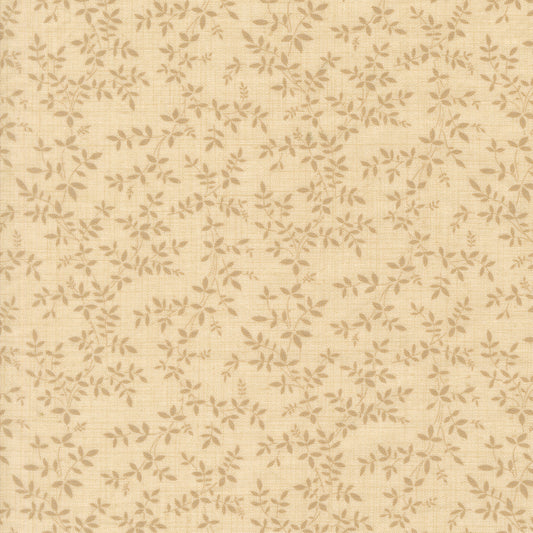 Le Jardin Rouge Jonquille Vine Pearl Roche M3615619 by French General for Moda Fabrics (Sold in 25cm increments)