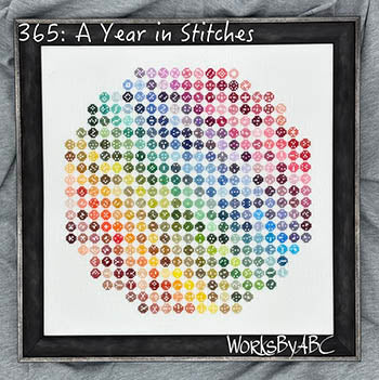 365: A Year in Stitches Cross Stitch Pattern by Works By ABC