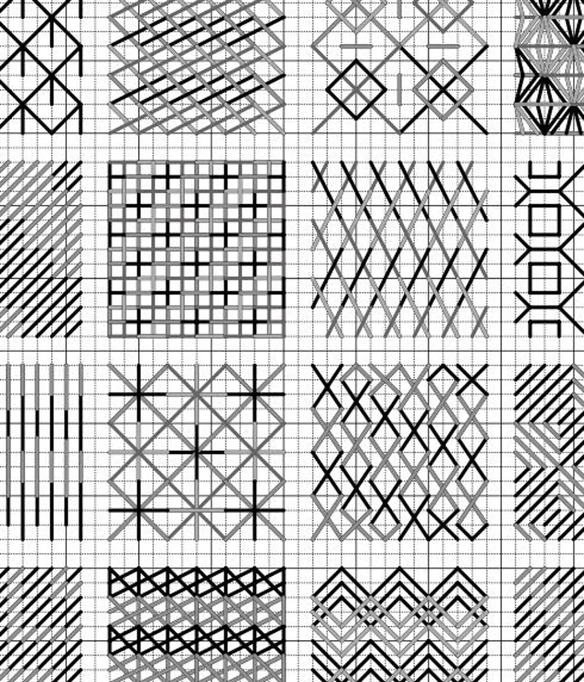 365: Remix Cross Stitch Pattern by Works By ABC