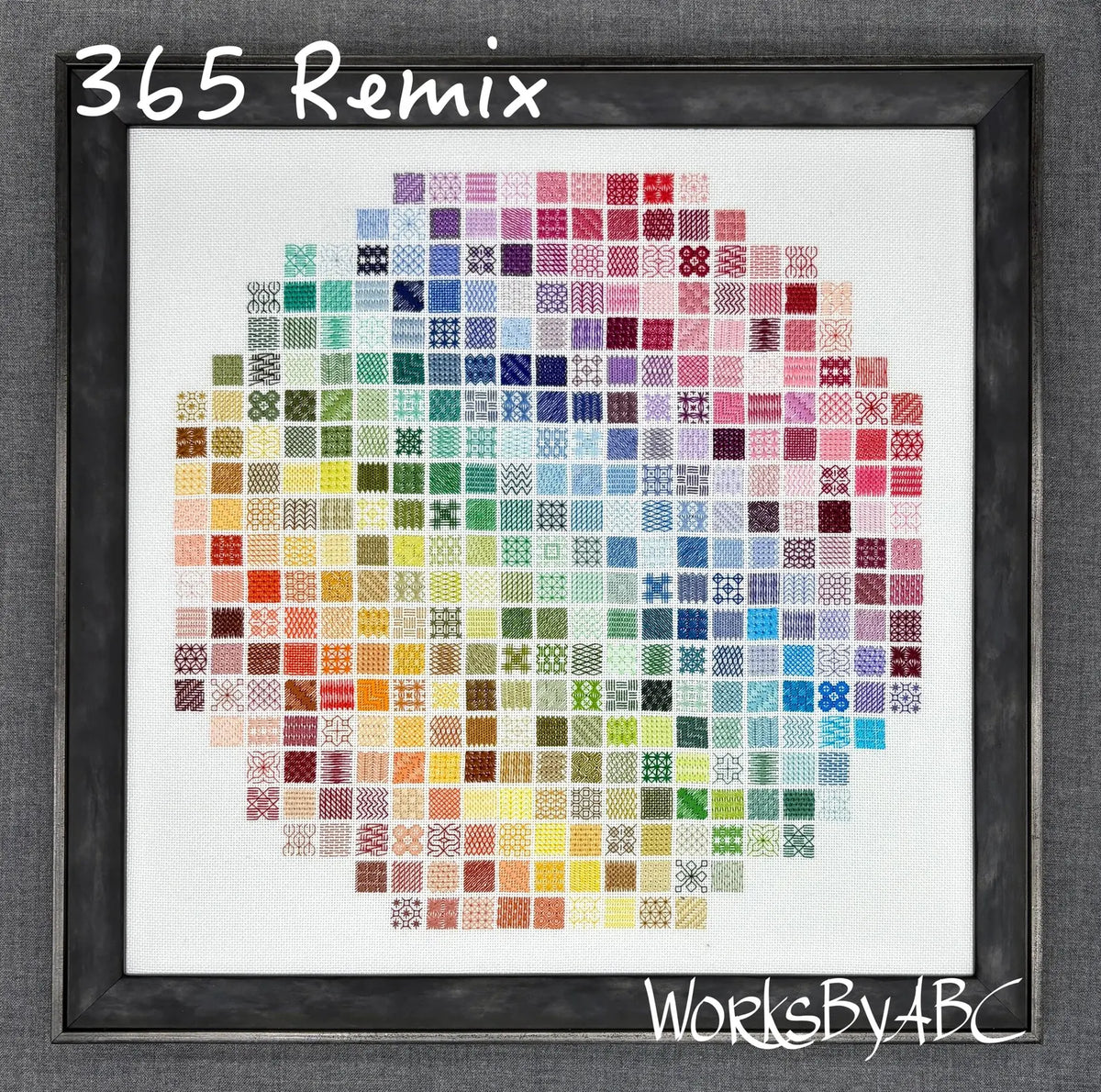 365: Remix Cross Stitch Pattern by Works By ABC
