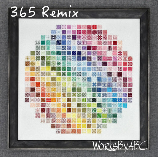 365: Remix Cross Stitch Pattern by Works By ABC