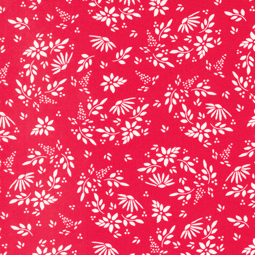 Favorite Things Scarlet Amaryllis M3765024 by Sherri and Chelsi for Moda Fabrics (sold in 25cm increments)