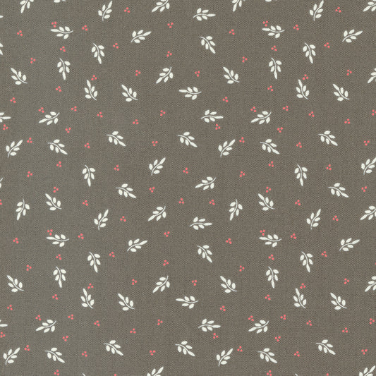 Favorite Things Charcoal Holly M3765119 by Sherri and Chelsi for Moda Fabrics (sold in 25cm increments)