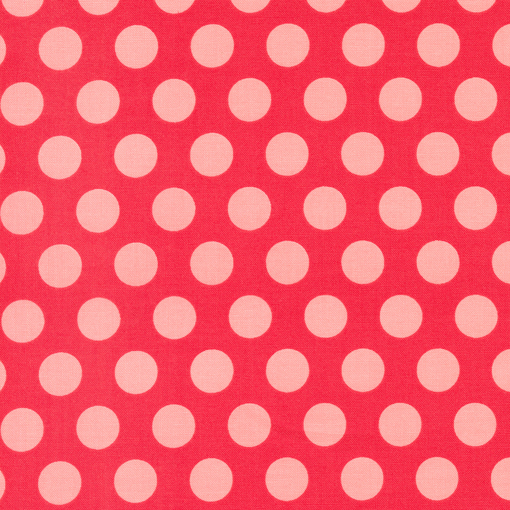 Favorite Things Scarlet Dots M3765213 by Sherri and Chelsi for Moda Fabrics (sold in 25cm increments)