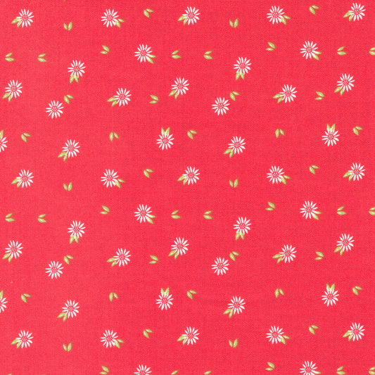 Favorite Things Berry Chamomile Ditsy M3765413 by Sherri and Chelsi for Moda Fabrics (sold in 25cm increments)