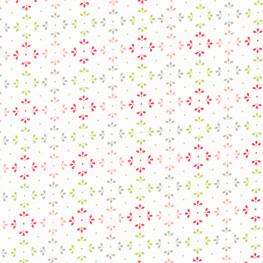 Favorite Things Snow Snowflakes M3765511 by Sherri and Chelsi for Moda Fabrics (sold in 25cm increments)
