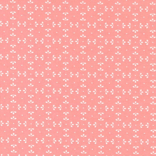 Favorite Things Blush Snowflakes M3765522 by Sherri and Chelsi for Moda Fabrics (sold in 25cm increments)