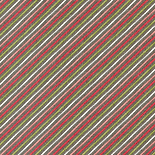 Favorite Things Charcoal Stripe M3765619 by Sherri and Chelsi for Moda Fabrics (sold in 25cm increments)