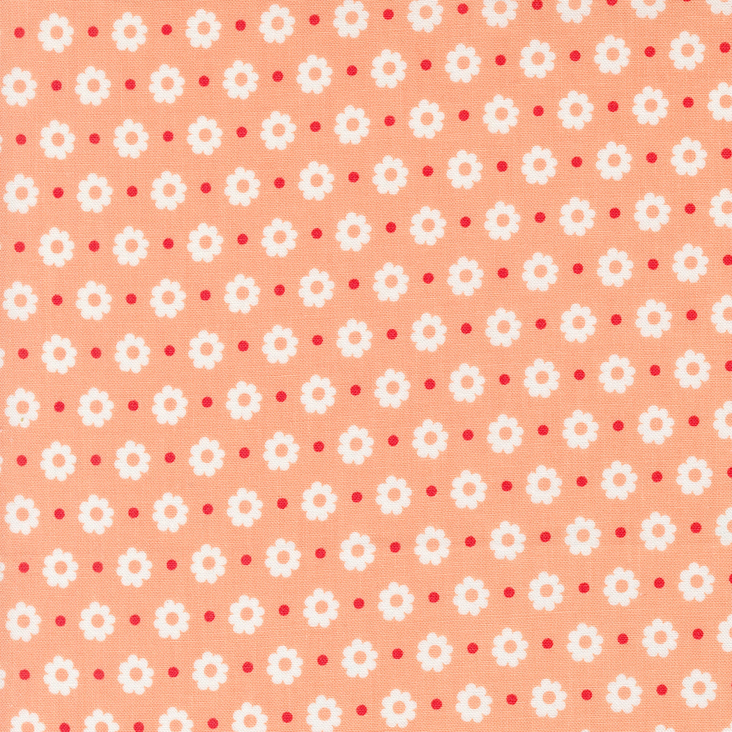 Laguna Sunrise Petal Cantalope M3768313 by Sherri and Chelsi for Moda Fabrics (sold in 25cm increments)