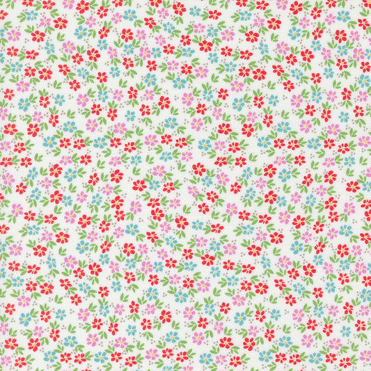 Laguna Sunrise Harbour Off White M3768511 by Sherri and Chelsi for Moda Fabrics (sold in 25cm increments)