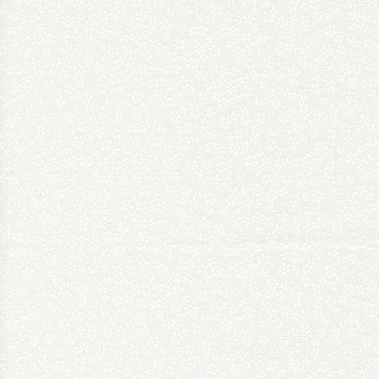 Laguna Sunrise Harbour Off White White M3768531 by Sherri and Chelsi for Moda Fabrics (sold in 25cm increments)