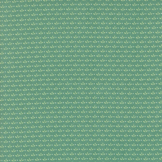 Raspberry Summer Sprout Teal M3769419 by Sherri & Chelsi for Moda Fabrics (sold in 25cm increments)