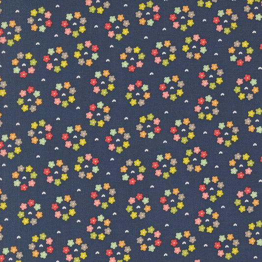 Raspberry Summer Rosy Blueberry M3769520 by Sherri & Chelsi for Moda Fabrics (sold in 25cm increments)