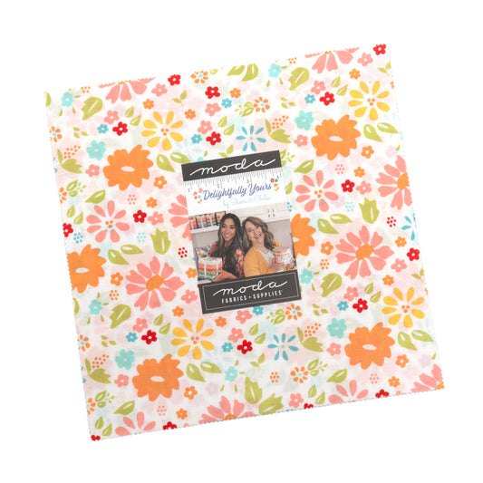 Delightfully Yours Layer Cake by Sherri and Chelsi for Moda Fabrics