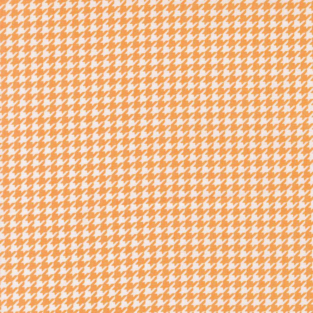 Delightfully Yours Houndstooth Apricot M3770213 by Sherri and Chelsi for Moda Fabrics (sold in 25cm increments)
