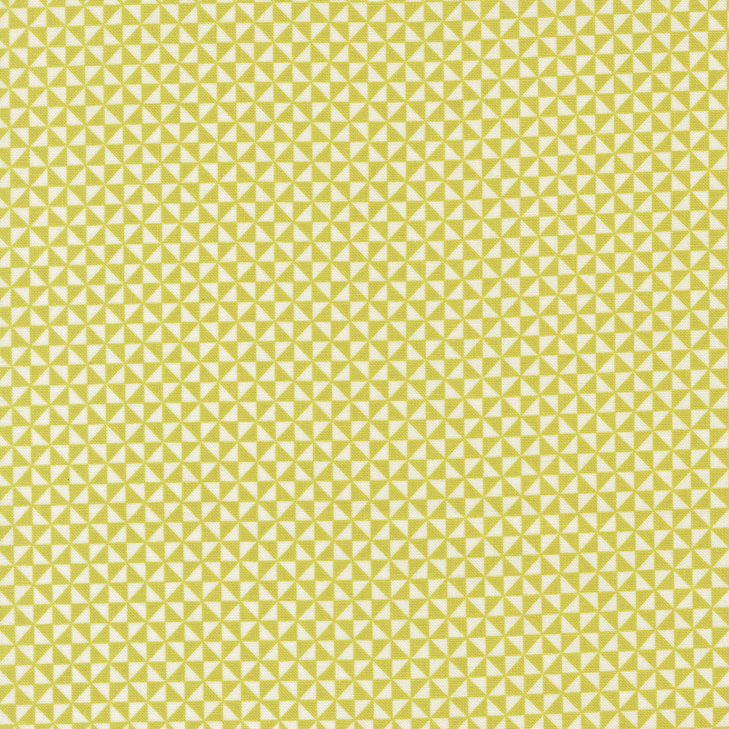 Delightfully Yours Pinwheel Chartreuse M3770414 Poolside by Sherri and Chelsi for Moda Fabrics (sold in 25cm increments)