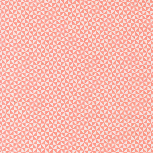 Delightfully Yours Pinwheel Carnation M3770415 Poolside by Sherri and Chelsi for Moda Fabrics (sold in 25cm increments)