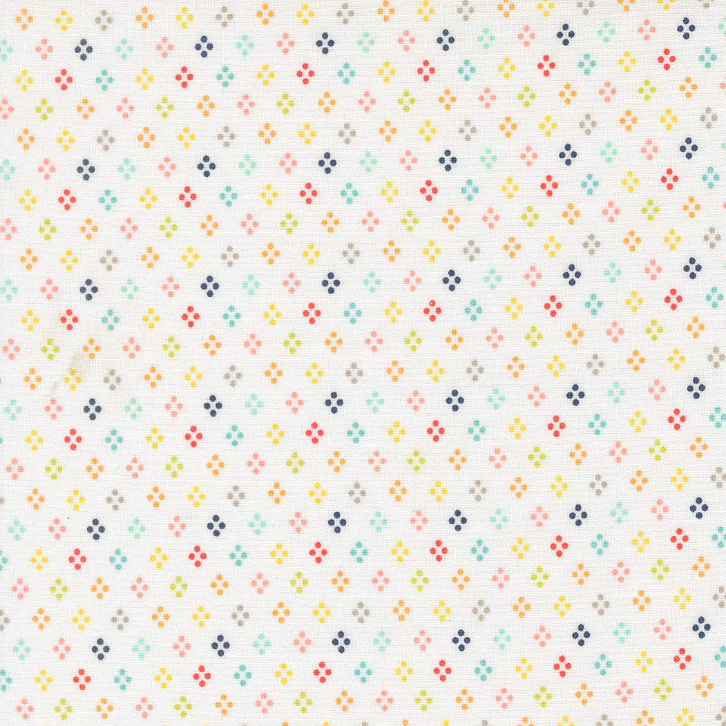 Delightfully Yours Dots Cloud M3770711 by Sherri and Chelsi for Moda Fabrics (sold in 25cm increments)