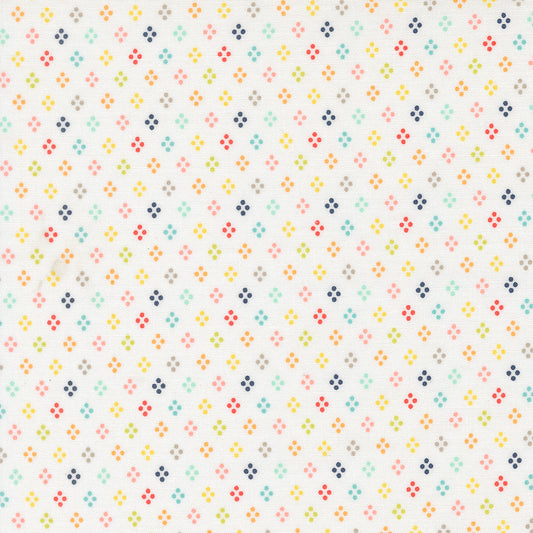 Delightfully Yours Dots Cloud M3770711 by Sherri and Chelsi for Moda Fabrics (sold in 25cm increments)